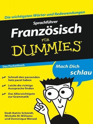 cover image of Sprachführer Französisch für Dummies Das Pocketbuch